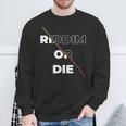 Riddim Or Die ダブステップギフト スウェットシャツ 高齢者への贈り物