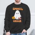 Spooky Ghost Dogs ハロウィンtシャツ コーチに最適 スウェットシャツ 高齢者への贈り物