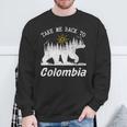 Take Me Back To Colombia ビンテージ コロンビア バケーション スウェットシャツ 高齢者への贈り物