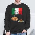 That's Amore ピザ パスタ好き イタリア料理 イタリア国旗 スウェットシャツ 高齢者への贈り物