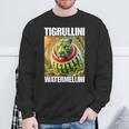 Tigrullini Watermellini イタリアンブレインロットミーム スウェットシャツ 高齢者への贈り物