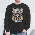 Traditional Leather Trousers Suitable For Oktoberfest S Sweatshirt Geschenke für alte Männer