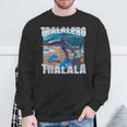 Tralalero Tralalahark Meme イタリアンブレインロットtシャツ スウェットシャツ 高齢者への贈り物