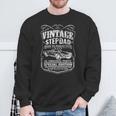 Vintage Stepdad The Man Fathers Day For Men Sweatshirt Gifts for Old Men