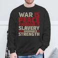 War Is Peace 引用tシャツ スウェットシャツ 高齢者への贈り物