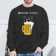 アルコールを飲まないでください 猫 お酒 ビール好き スウェットシャツ 高齢者への贈り物