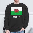 ウェールズのウェールズの旗 スウェットシャツ 高齢者への贈り物