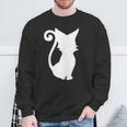 クイズrpg 魔法使いと黒猫のウィズ スウェットシャツ 高齢者への贈り物