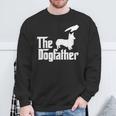 コーギー犬のお父さん犬のお父さん面白い犬愛好家 スウェットシャツ 高齢者への贈り物