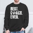サッカーコーチtシャツ サッカー史上最高のコーチギフト。 スウェットシャツ 高齢者への贈り物