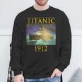 タイタニックtシャツ 帆船 ヴィンテージ クルーズベッセル 1912年 ギフト スウェットシャツ 高齢者への贈り物