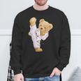 テディ空手ベア スウェットシャツ 高齢者への贈り物