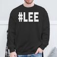 ハッシュタグ Lee ネームシャツ Lee 長袖tシャツ スウェットシャツ 高齢者への贈り物
