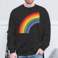 ハーフレインボー Roygbiv カラフルラッキーレインボー スウェットシャツ 高齢者への贈り物