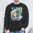 パグサーフィン アロハ サーフボード&ウェーブ スウェットシャツ 高齢者への贈り物