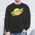 ビッグバン理論ロゴ Bazinga スウェットシャツ 高齢者への贈り物