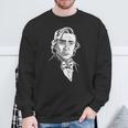 フレデリック・ショパン作曲家の肖像画 スウェットシャツ 高齢者への贈り物