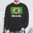 ブラジル国旗tシャツ スウェットシャツ 高齢者への贈り物