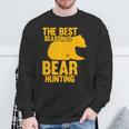 ベストシーズンはクマ狩りハンター スウェットシャツ 高齢者への贈り物