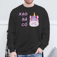 ベトナム ベトナム語 ベトナムの言葉 ザオバーコー 面白いジョーク 嘘つき ユニコーン スウェットシャツ 高齢者への贈り物