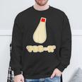 マヨネーズ【マヨラー】ご飯タイム【変なtシャツ屋さん】面白い ポップ デザイン スウェットシャツ 高齢者への贈り物