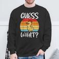 レトロ ヴィンテージ Guess What チキンバット スウェットシャツ 高齢者への贈り物