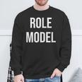 ロールモデル スウェットシャツ 高齢者への贈り物