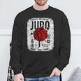 柔道 涼しい 日本のシンボル 柔道家 武道愛好家 スウェットシャツ 高齢者への贈り物