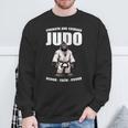 柔道ゴリラ かわいい日本の柔道家 スウェットシャツ 高齢者への贈り物