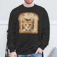 猫好きのペットのための面白い猫のグラフィックtシャツ Mewow スウェットシャツ 高齢者への贈り物