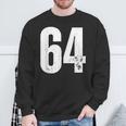 番号 64 スウェットシャツ 高齢者への贈り物