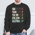 究極のウルトラマラソンランナーランニングスポーツランナーランニング スウェットシャツ 高齢者への贈り物