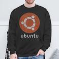 開発者向けubuntu デスクトップ、サーバー、コアソフトウェア スウェットシャツ 高齢者への贈り物