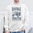 1984 年生まれのビンテージ トラクター ファーマーの誕生日 スウェットシャツ 高齢者への贈り物