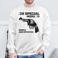 38 スペシャルモデル 10 リボルバー ファン スウェットシャツ 高齢者への贈り物