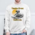 70S 80S Ca レトロ サーフィン ペリカン サンタクルーズ スウェットシャツ 高齢者への贈り物