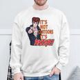 Anime Hombres Niños No Es Dibujos Animados Es Anime Manga Divertida Camisa de entrenamiento Regalos para ancianos