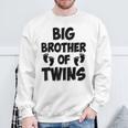 Big Brother Of Twins New Big Brotheriblingギフト スウェットシャツ 高齢者への贈り物