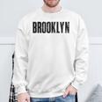 Brooklynibes、Brooklyn 、Brooklyn New York City スウェットシャツ 高齢者への贈り物