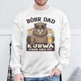 Bòbr Dad Kurwatrongince 1977 Bòbr Kurwa Birthday 長袖tシャツ スウェットシャツ 高齢者への贈り物