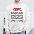 Cbr、オートバイ、オートバイ、ロードレース、バイカーの進化。 スウェットシャツ 高齢者への贈り物