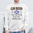 Clan Buchan Tartancottish Family Namecotland Pride スウェットシャツ 高齢者への贈り物