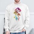 Colorful Minimalic Drippingkull 長袖tシャツ スウェットシャツ 高齢者への贈り物