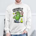 Crushed It You Big Dill Pickle Tennis スウェットシャツ 高齢者への贈り物