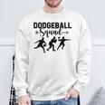 Dodgballquad Dodge Ball Game スウェットシャツ 高齢者への贈り物