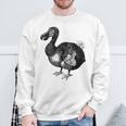 Dodo Bird 鳥類学 鳥 スウェットシャツ 高齢者への贈り物