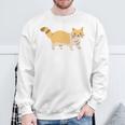 Everybody Want To Be A Cat Pet Cat Lover 長袖tシャツ スウェットシャツ 高齢者への贈り物