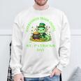 Everyones Irish Olotl Axolotl 聖パトリックデー グリーン アホロートル 長袖tシャツ スウェットシャツ 高齢者への贈り物