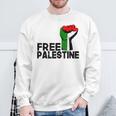 Free Palestine パレスチナの旗無料パレスチナ スウェットシャツ 高齢者への贈り物