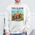 Farming Farmers This Is How I Roll トラクター スウェットシャツ 高齢者への贈り物